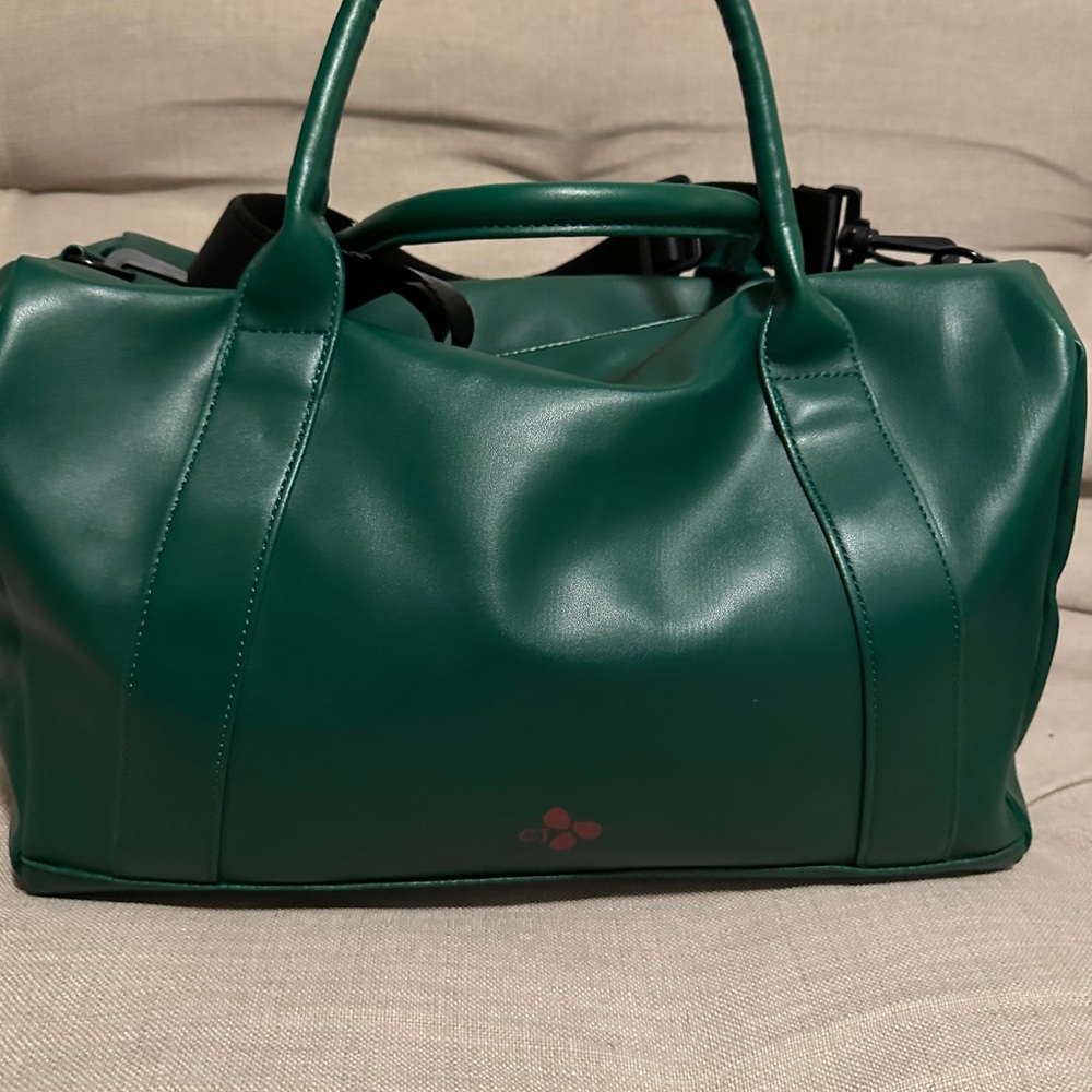 Basquiat Green Duffel Bag for Men - Picture 4 of 9